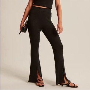 Abercrombie Ribbed Wide Leg Pants